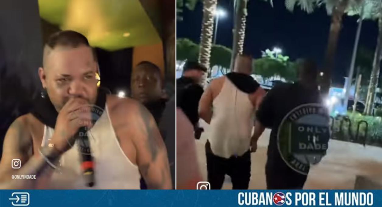 Por medio de un video publicado en las redes sociales se confirmó que al artista cubano José Manuel Carvajal Zaldívar, conocido artísticamente como “El Taiger”, le gusta correr, después de que se le viera huyendo de la policía en Miami en medio de una presentación.