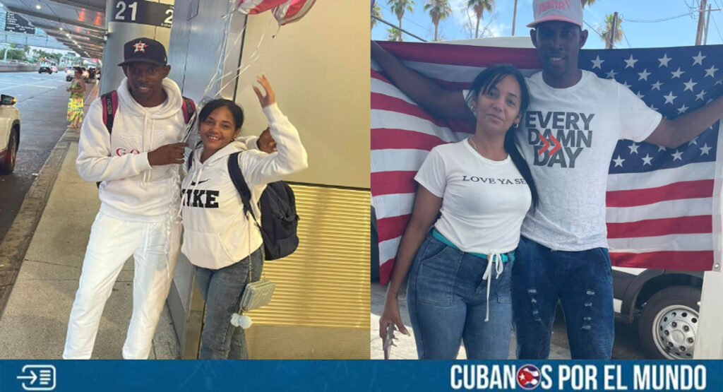 Expelotero cubano de Industriales, Yunier Rosabal, llega a Estados Unidos