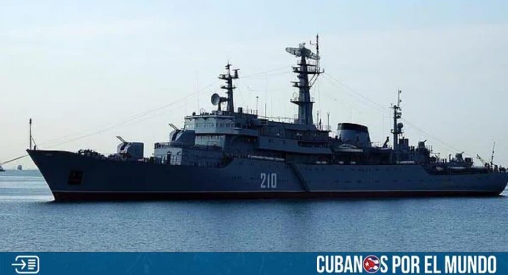 El Ministerio de las Fuerzas Armadas Revolucionarias (MINFAR), informó sobre la llegada de una nueva flota militar de Rusia a la Bahía de La Habana.