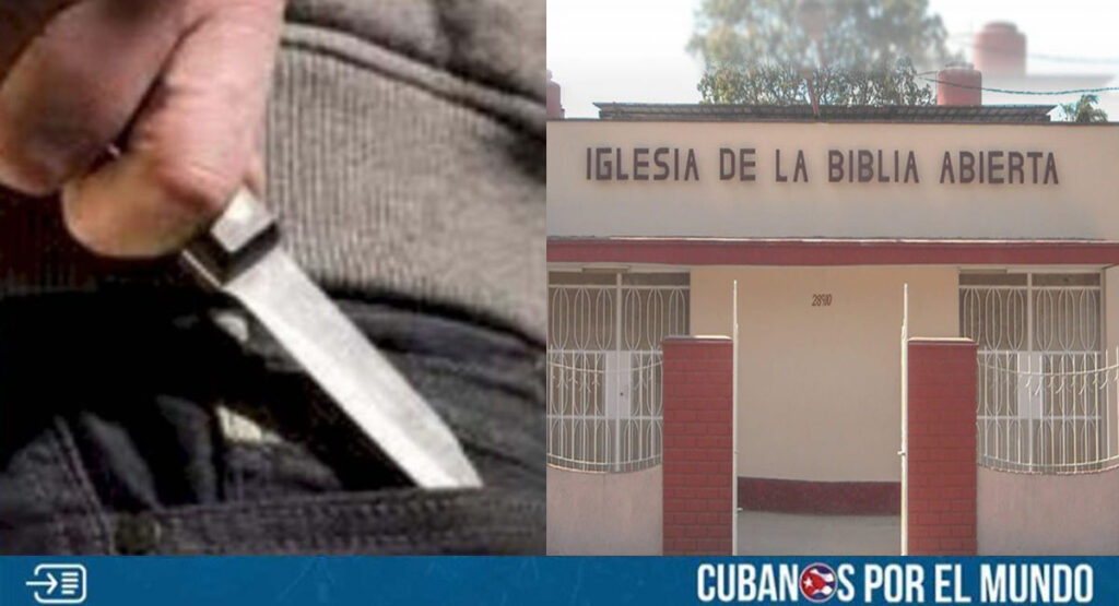 Denuncian intento de asalto a cuchillo a pastores en una iglesia de La Habana