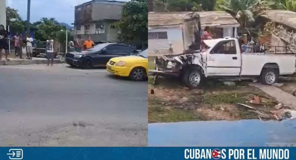 Dos lesionados por accidente de tránsito en Santiago de Cuba