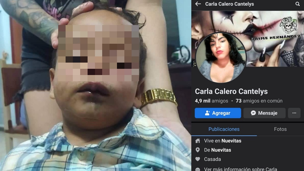 Denuncian a madre cubana que golpeó brutalmente a su hijo. Se encuentra libre, tras pagar fianza