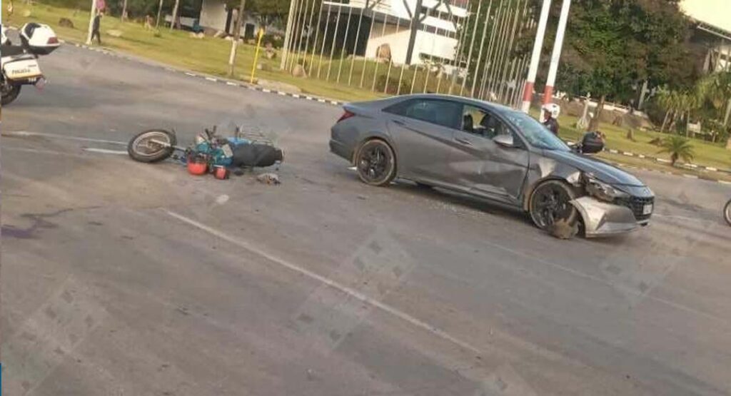 Muere motorista herido en accidente de tránsito en Santiago de Cuba