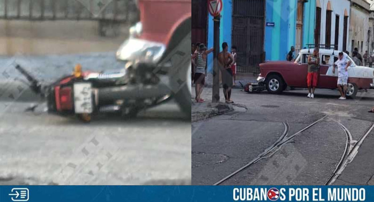 Mujer resultó herida en accidente de tránsito en Santiago de Cuba