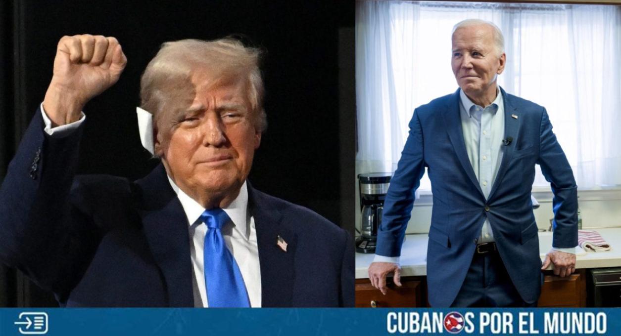 El expresidente de Estados Unidos, Donald Trump, reaccionó al retiro de Joe Biden de la carrera presidencial de cara a las elecciones de noviembre.