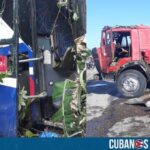 Este miércoles ocurrió un accidente masivo en Palma Soriano que dejó al menos a 14 personas lesionadas, según reportes difundidos en las redes sociales.