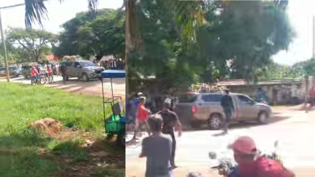 Ceballos despide a las cuatro personas (entre ellos un niño) que fueron víctimas de un horrendo hecho