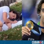 París 2024: Medallista italiano durmió en un parque por malas condiciones de la Villa Olímpica