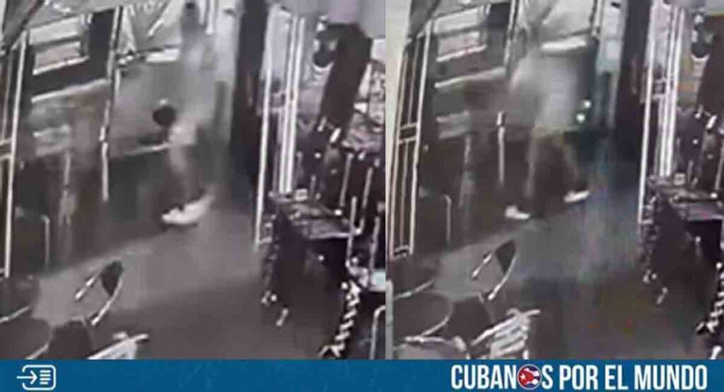 Captado delincuente robando en una cafetería de Santiago de Cuba