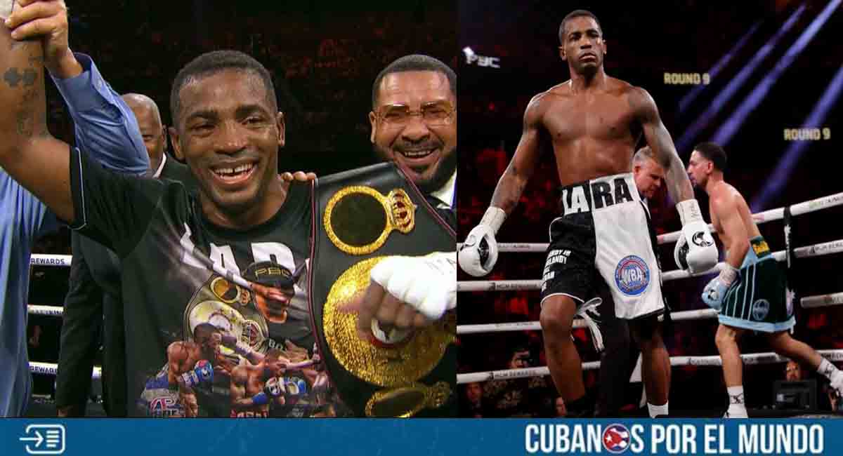 Cubano Erislandy Lara gana por nocaut y es el campeón mundial activo más longevo del boxeo con 41 años