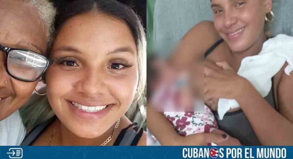 Dio a luz la presa política del 11J, Lisdani Rodríguez