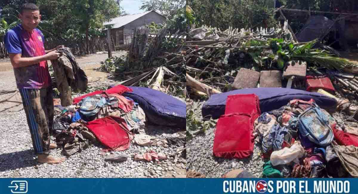 Piden ayuda con insumos para afectados por el huracán Oscar en Guantánamo
