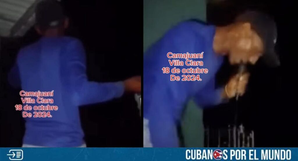 Un cubano que protestó en la ciudad de Camajuaní, en la provincia de Villa Clara, por un apagón en medio de la grave crisis que vive la isla, fue detenido por las autoridades castristas.