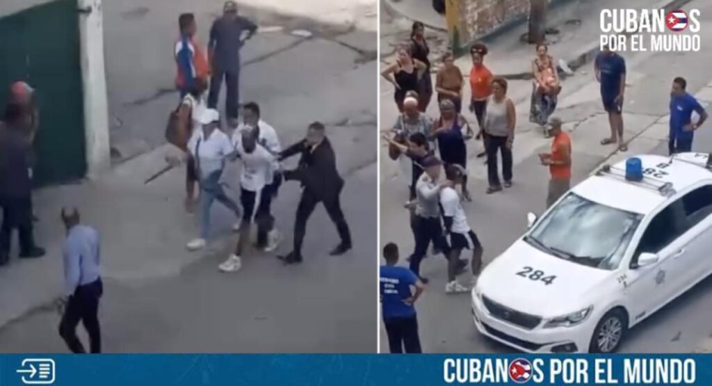 Cubanos detuvieron a un presunto ladrón en plena calle de La Habana. La situación quedó grabada en un video que fue publicado en las redes sociales, en donde se aprecia el momento en que los ciudadanos atrapan al asaltante.