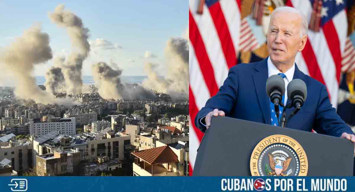 Biden anuncia alto el fuego entre Israel y Hezbollah