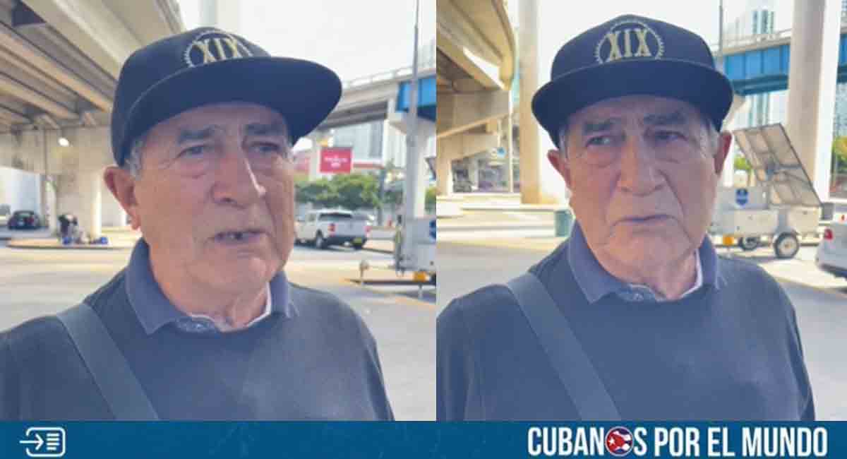 Cubano desamparado en Miami pide ayuda para encontrar trabajo