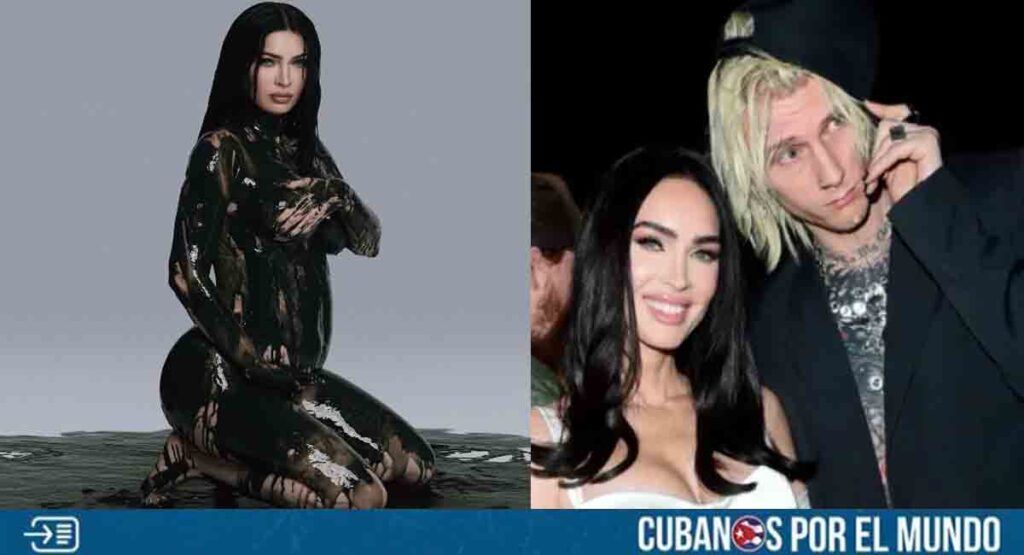 Megan Fox dará a luz su 4to hijo, el primero con Machine Gun Kelly