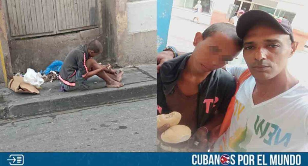 “Logros de la revolución”: Captan a niño comiendo de la basura en Santiago de Cuba