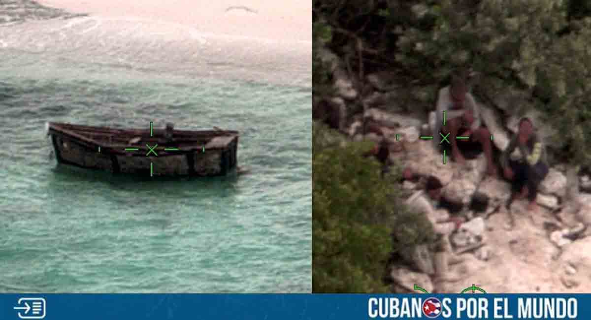 Guardia Costera de EE. UU. rescató a 7 balseros cubanos; fueron transferidos a Bahamas
