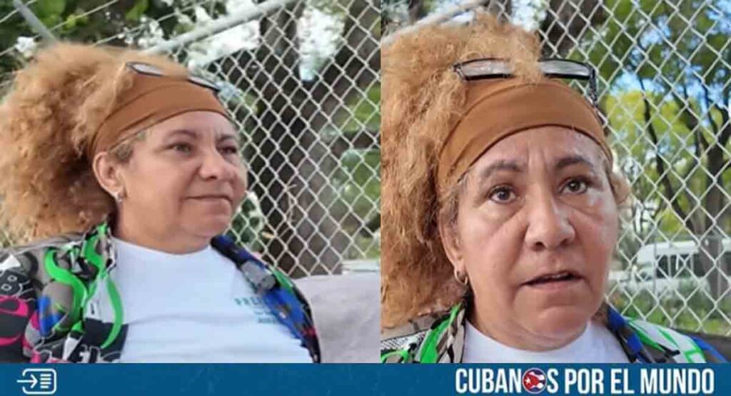 Cubana en Miami lleva dos años sobreviviendo en la calle