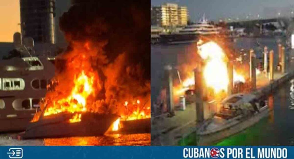 Terrible explosión de una embarcación conmociona a Florida