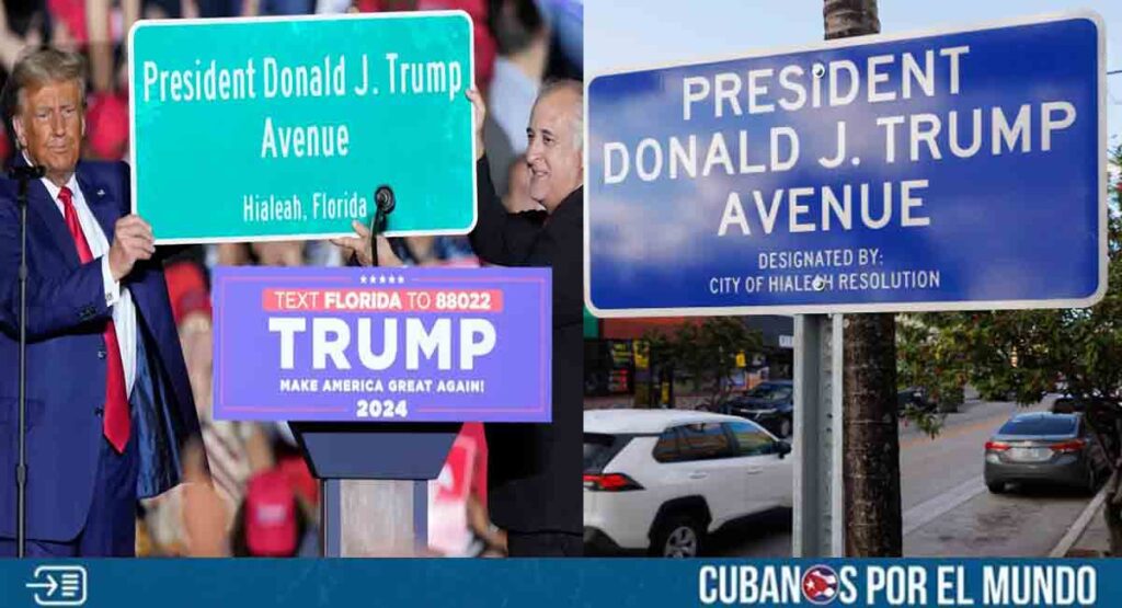Aprueban en Miami renombrar la Palm Avenue con el hombre de Donald Trump