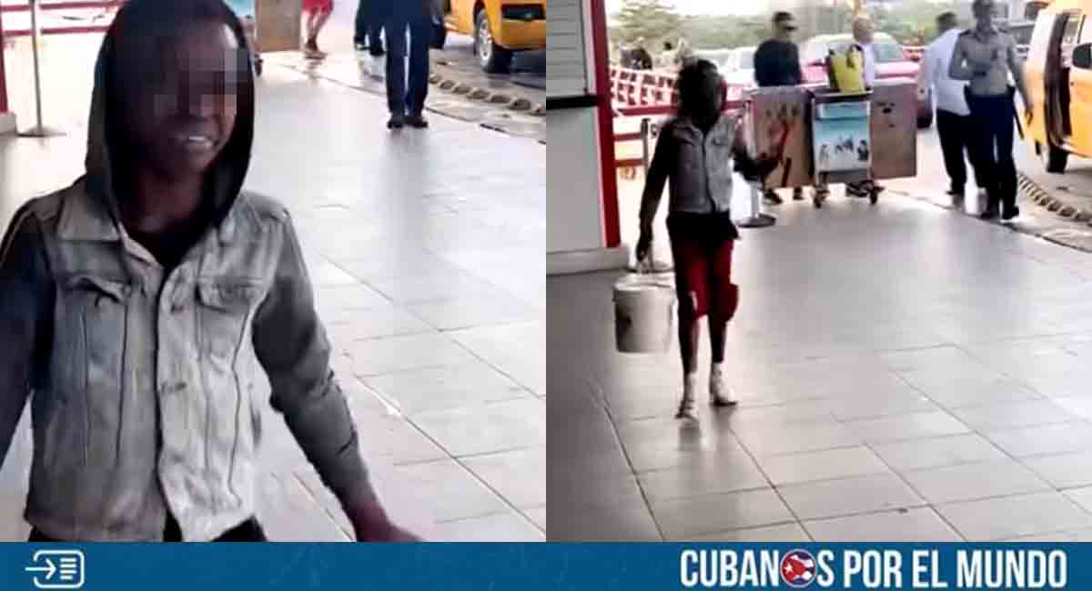 Detienen a niño que vendía caramelos en el Aeropuerto de La Habana