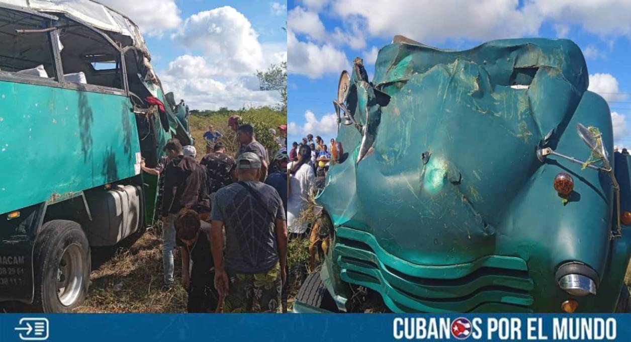 Un total de 63 personas lesionadas, entre esas, varios menores de edad, y un fallecido, dejó el trágico accidente masivo registrado en la carretera que conecta a Camagüey con Santa Cruz del Sur.