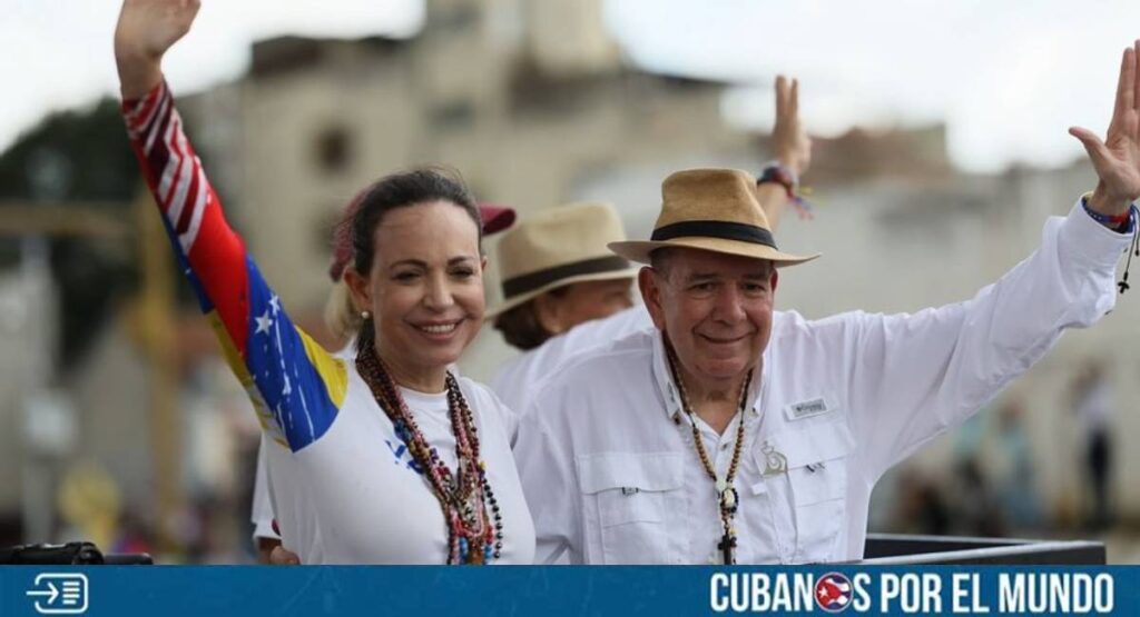 María Corina Machado, líder opositora venezolana, convocó a manifestar en Venezuela el próximo jueves 9 de enero.