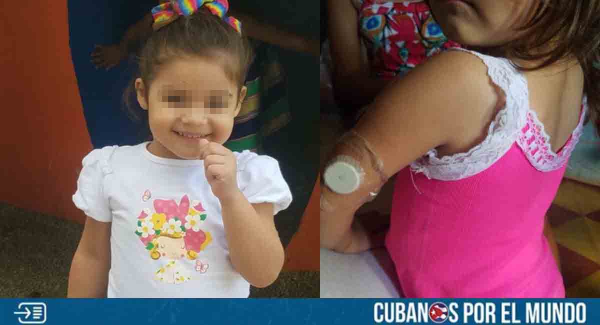 Niña cubana enferma de diabetes necesita ayuda
