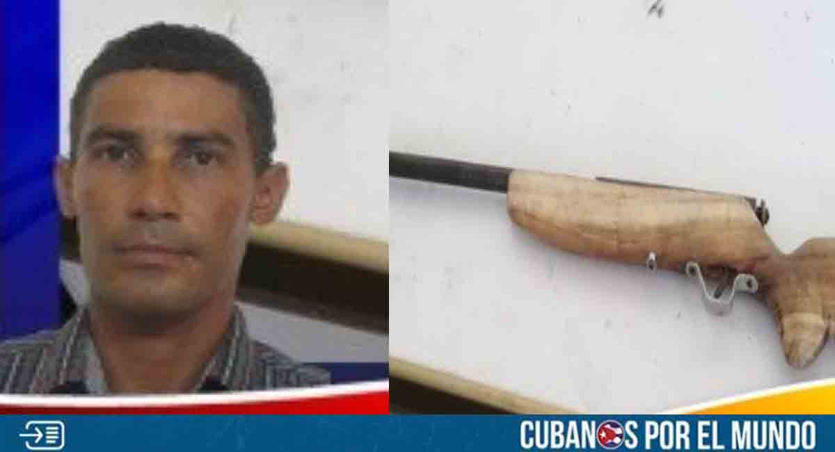 Ocupan escopeta artesanal a una persona en Matanzas
