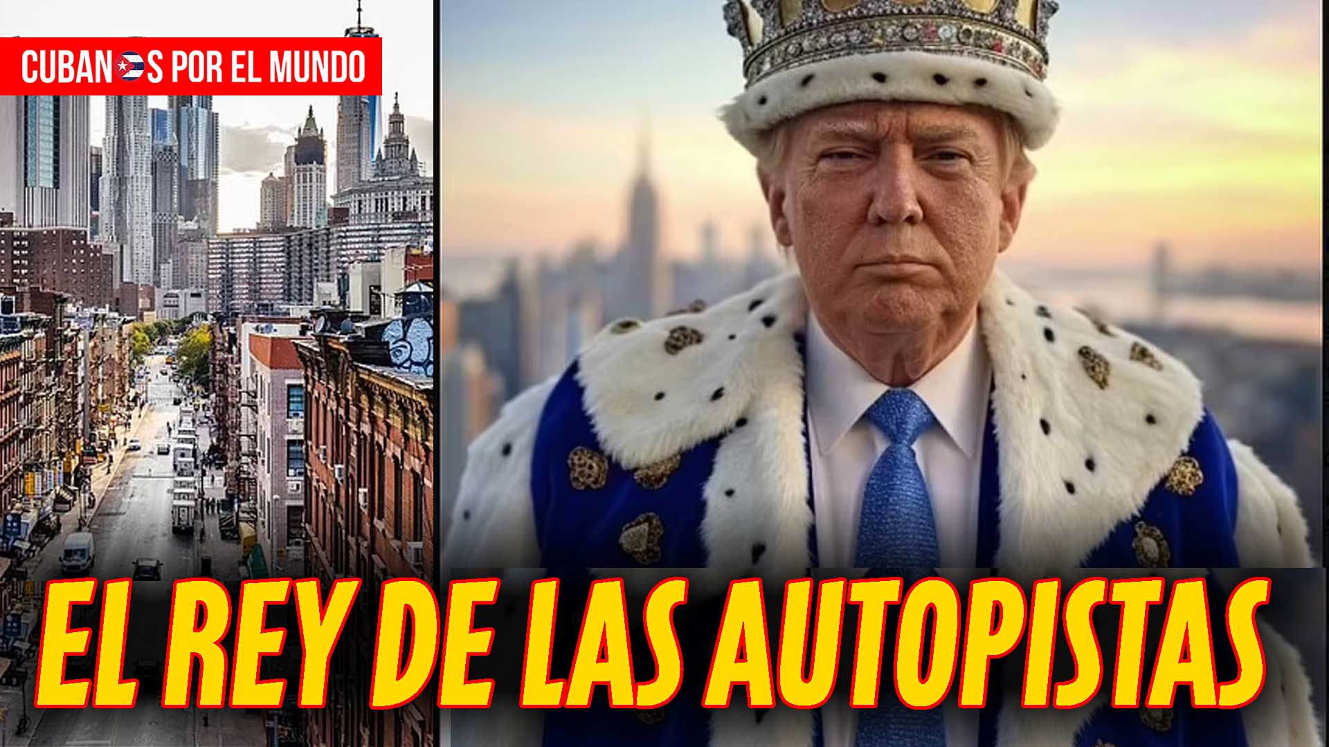 Trump se autodenomina REY tras eliminar una política odiada por millones
