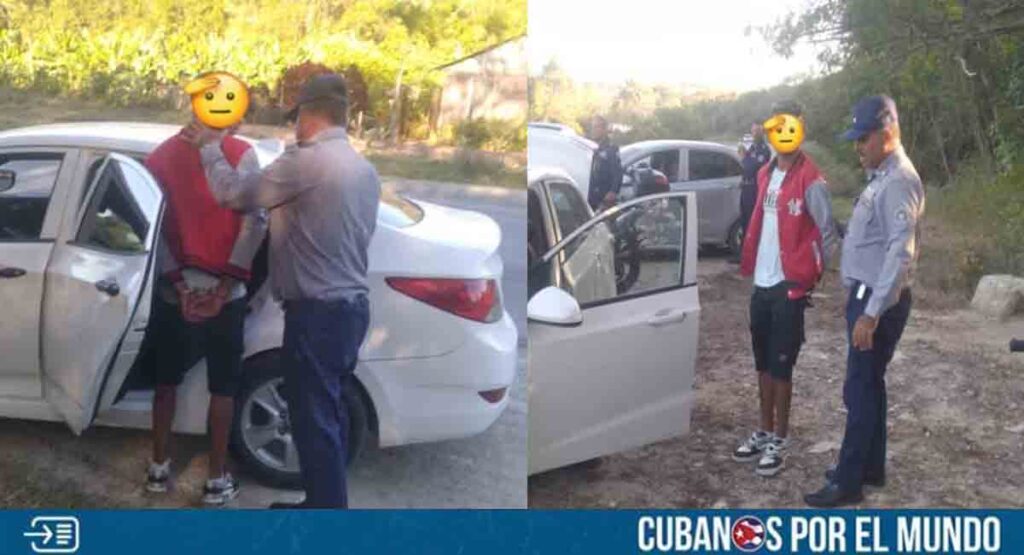 Sujeto que conducía un auto de turismo robado fue interceptado en Santiago de Cuba