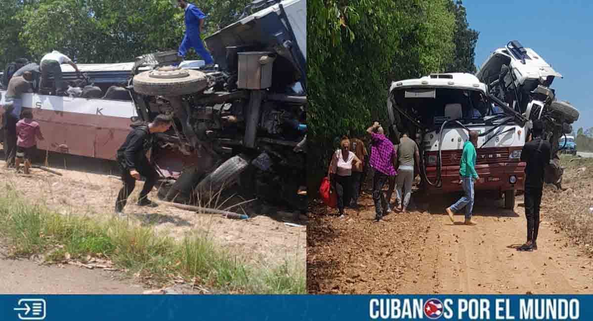 Varios heridos tras un accidente múltiple en Matanzas