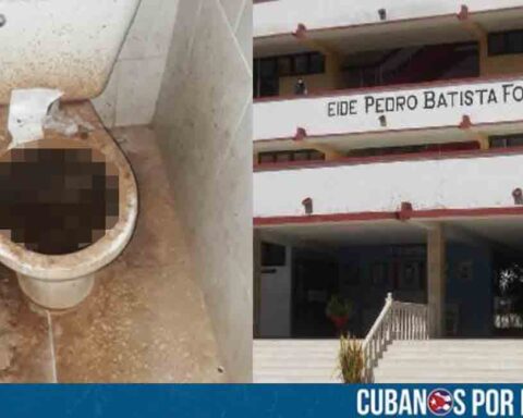 ¡Qué desastre! Así están los baños de la EIDE en Granma