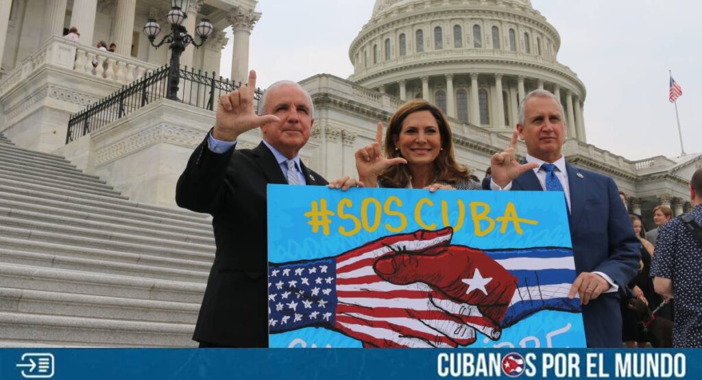 Los congresistas de origen cubano, María Elvira Salazar, y Mario Díaz-Balart exhortaron a la Unión Europea a dejar de financiar a la dictadura castrista.