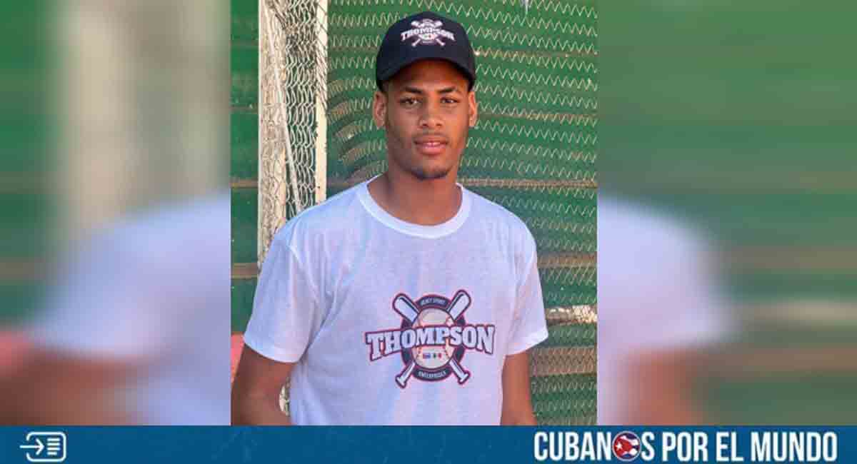 Joven pelotero cubano huye de la isla y llega a México