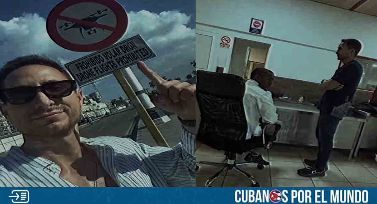 Presentador ecuatoriano fue retenido en el aeropuerto de La Habana por llevar un dron