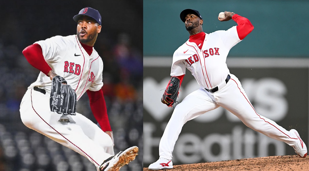 Aroldis Chapman está dejando en alto a los Medias Rojas de Boston en Las Grandes Ligas durante el mes de junio