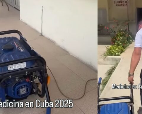 ¿“Potencia médica”? Cubanos llevan planta eléctrica para que realicen un electrocardiograma en policlínico de La Habana