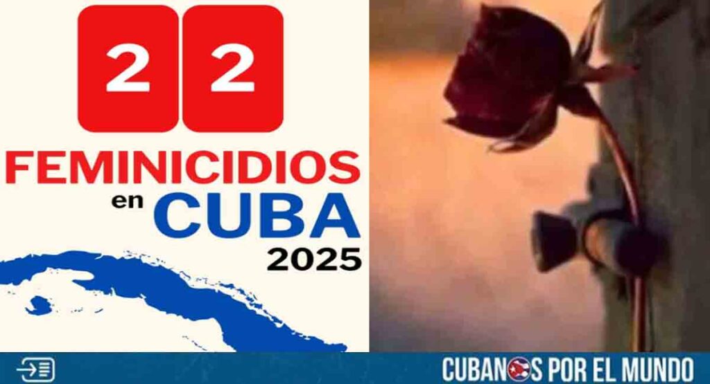 Confirman el caso número 22 de feminicidio en Cuba en lo que va de año