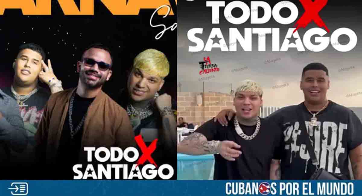 Tras burlarse del exilio cubano, Dany Ome y Kevincito El 13 se desligan de JG Almeida en evento del régimen en Santiago de Cuba