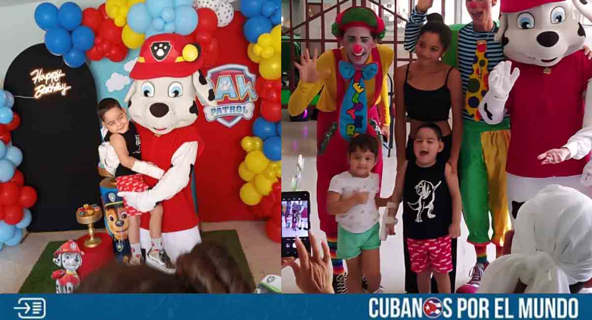 Niño cubano con un tumor celebró su cumpleaños en el hospital: "Se volvió loco de alegría"