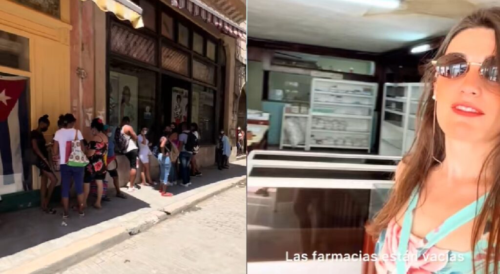 “El país está totalmente en ruinas”, dice influencer española que fue a Cuba