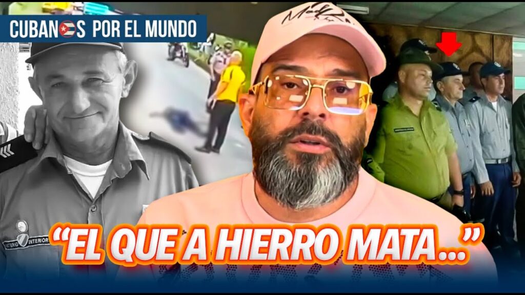 El influencer cubano Alex Otaola reaccionó al asesinato de un capitán de las fuerzas represivas en la isla ocurrido recientemente en la provincia de Villa Clara.