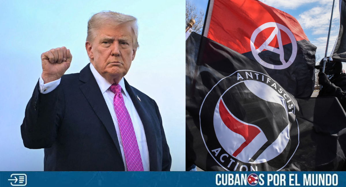 El presidente de Estados Unidos, Donald Trump, designó al movimiento de extrema izquierda Antifa como una organización terrorista nacional tras firmar una orden ejecutiva.
