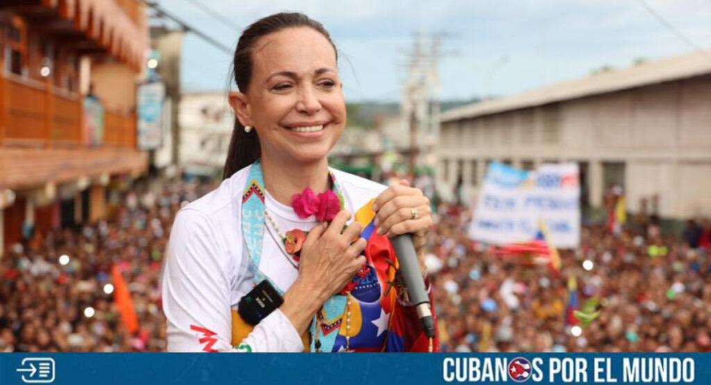 La ganadora del Premio Nobel de la Paz 2025, María Corina Machado, dedicó su galardón a los cubanos durante una entrevista que sostuvo con el periodista Mario Pentón para Martí Noticias.