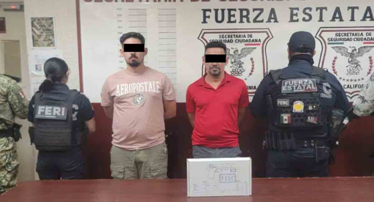 Arrestados dos cubanos en México por portar un arma de fuego ilegal