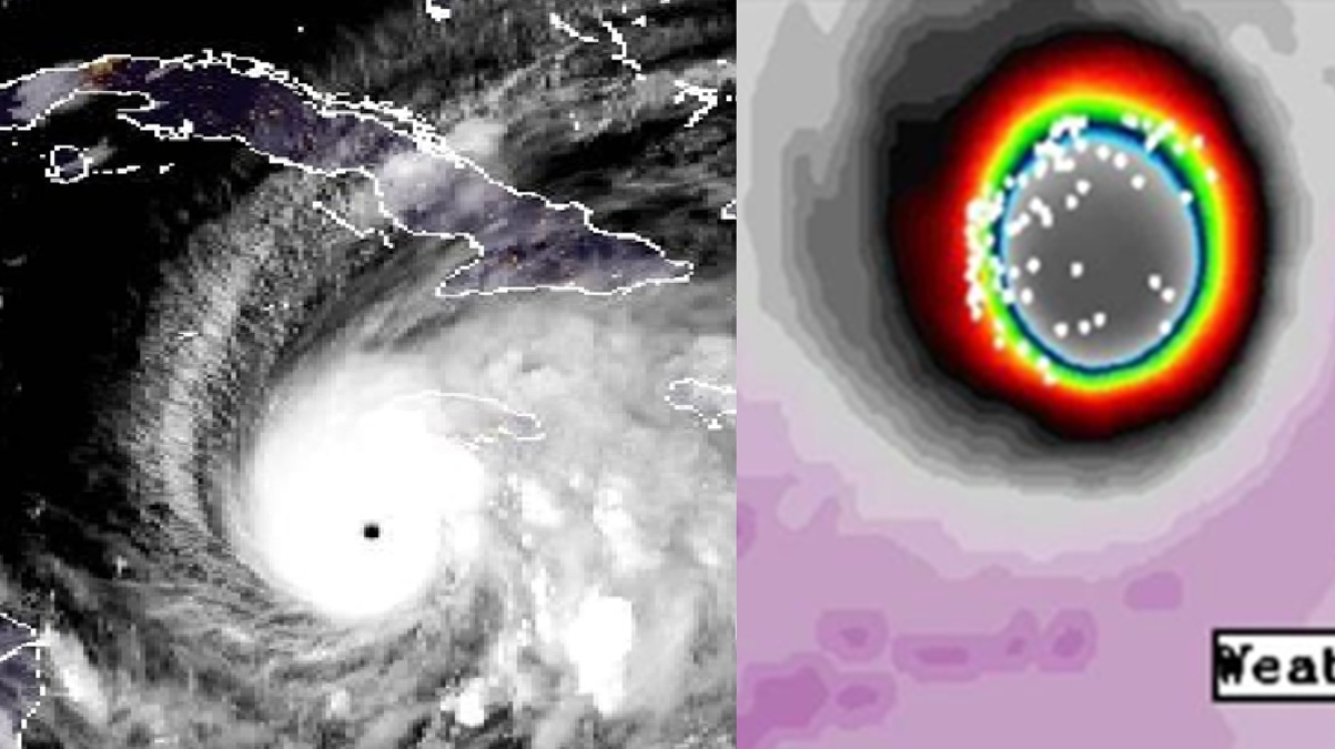 Cazador de Huracanes registra una de las ráfagas de viento más fuertes en Melissa
