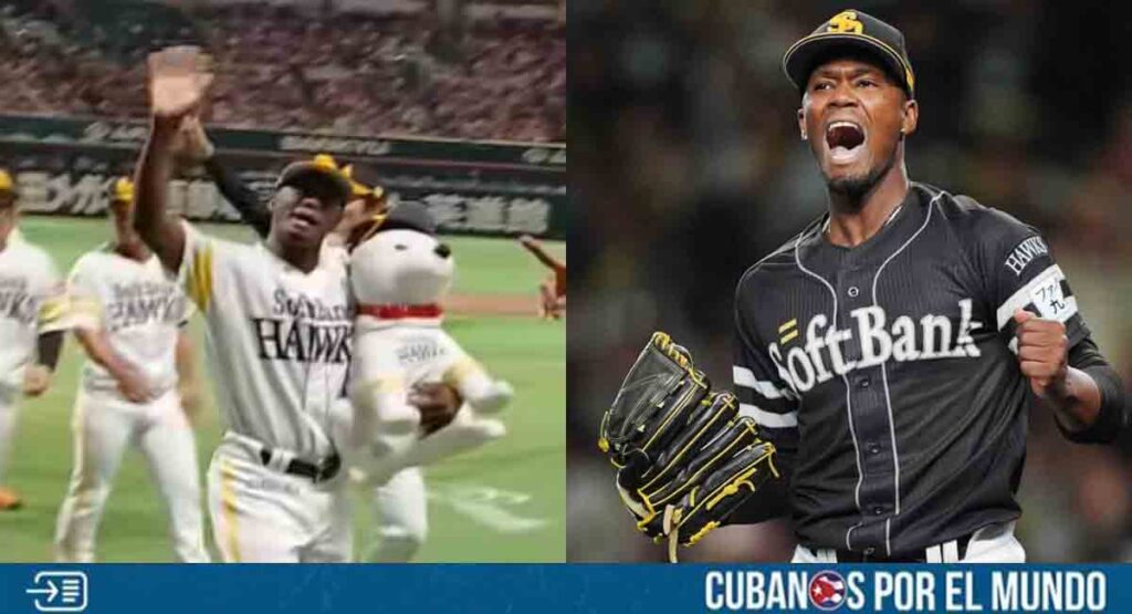 Liván Moinelo se corona campeón del béisbol japonés por quinta vez